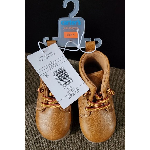 Carter's‎ Size 4 Boys Shoes - BRAND NEW - Picture 4 of 9